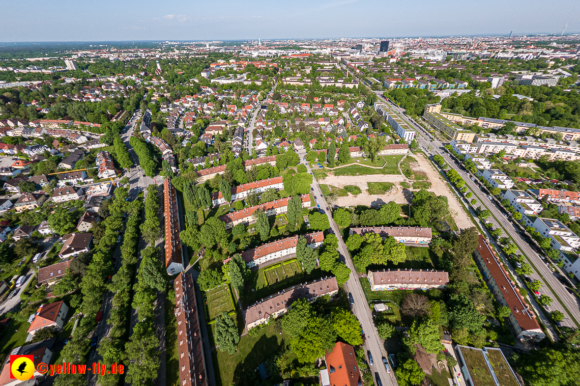 22.05.2023 - Neubau in der Maikäfersiedlung in Neuperlach und Berga am Laim